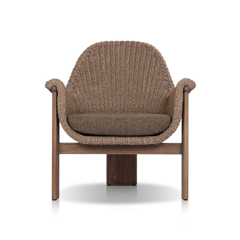 Santoro Outdoor Teak Armchair, Brown