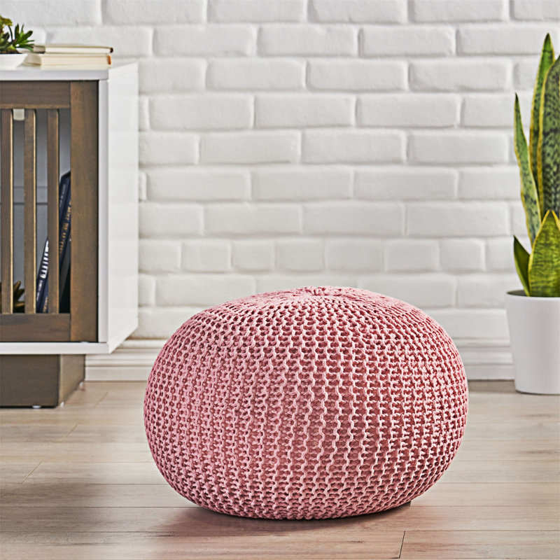 KNITED POUF,  Bean Bag