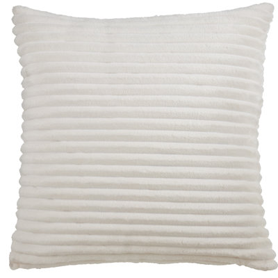 Cora Cllection Faux Rabbit 18" Throw Cover Pillow