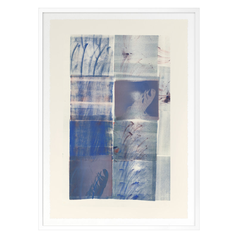 Configurations 6 Print by Paschke, Chris, 26'' H x 19'' W, White Single Picture Framed