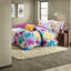 Ensembles de literie grand floral, polyester hypoallergénique, décor de chambre à coucher moderne