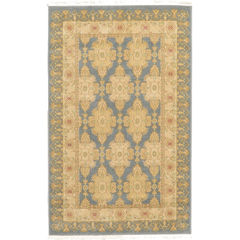 Moore Geometric Indoor Rug, Rectangle 3'3" x 5'3"