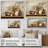 Brown floral Vintage Pottery Artifacts - Boho Pottery Canvas Art-1638857787-1638857779-1668959804
