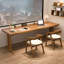 Light chestnut colour Rectangular Solid Wood Writing desk-801771353