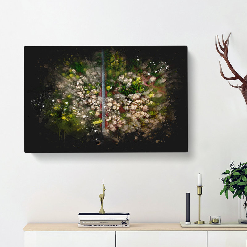Separating The Forest - Wrapped Canvas, 35cm H x 50cm W x 3cm D