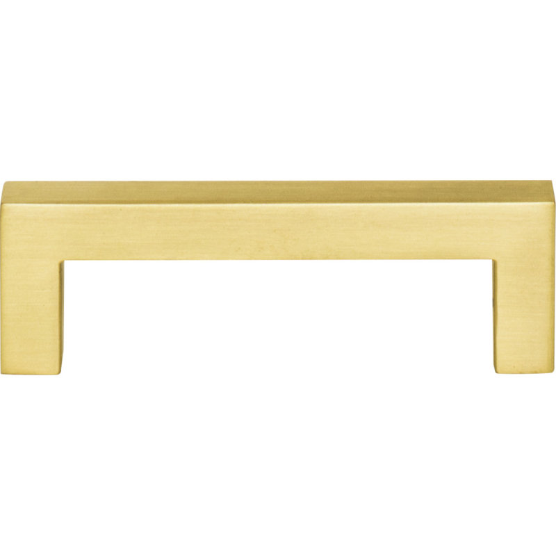 Stanton 3" Center to Center Bar Pull, Brushed Gold