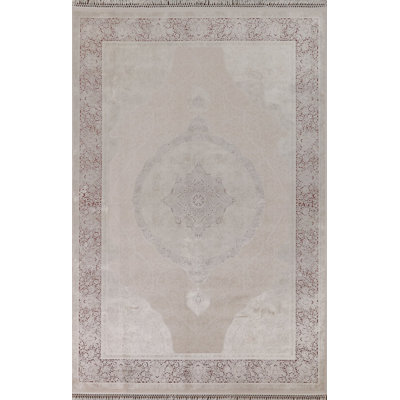 Traditional Silk Oriental Area Rug 6x10