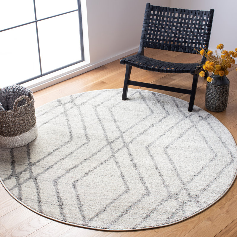 Gantz Performance Geometric Rug, Round 6'