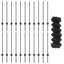 80cm H x 2500cm W Steel Border Fencing