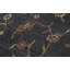 Himalayan Floral Area Rug in Black/Beige/Brown