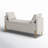 Aristides 56''W Upholstered Flip Top Bench with Subdivided Storage and Toss Pillows-995962104