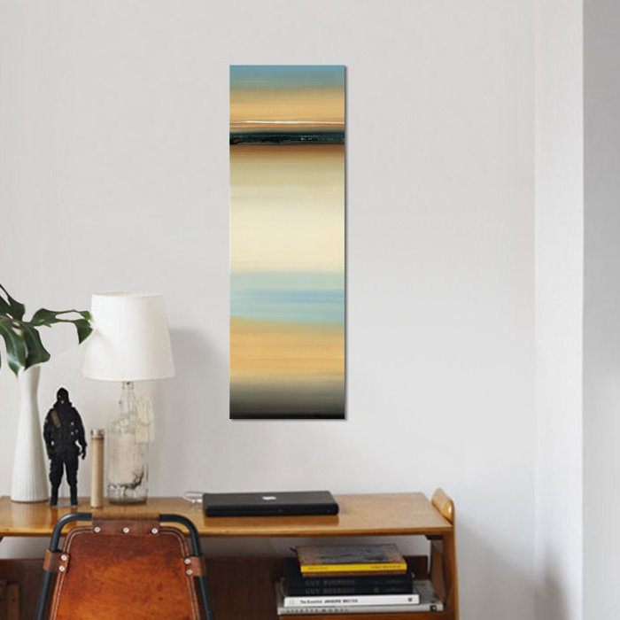 « calme pensées surround i », impression sur toile, H 36 po x l 12 po x P 1,5 po, Toile tendue