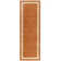 Anwitha Bordered Handmade Orange Area Rug