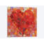 « patchwork cœur », reproduction sur toile-32892974