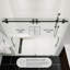  Porte de douche coulissante en verre trempé 3/8 po Briza 44 - 48 x 76 po Briza-136370467
