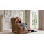 Housse pour fauteuil inclinable en élasticité en jacquard 4 pièces Tiba-1350578872
