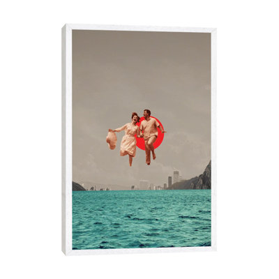 Don't Look Back by Frank Moth - Print on Canvas