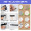 Stainless Steel J-Hook Robe/Towel Hook with 4 Post Hooks-109767887-126124177