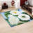 Non-Woven Soft Type Printed Rug Featuring an Intricate Geometric Pattern Perfect for Enhancing Your Living Room Or Bedroom Decor-114329890