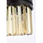 Plafonnier encastré cylindrique unique à 3 lumières de 12 po Yazmin-27969405-27969407