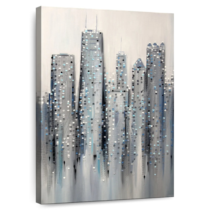 Avery Chicago City Buildings, 36" H x 24" W