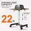 Bureau mobile 26 po x 19 po Brown_
