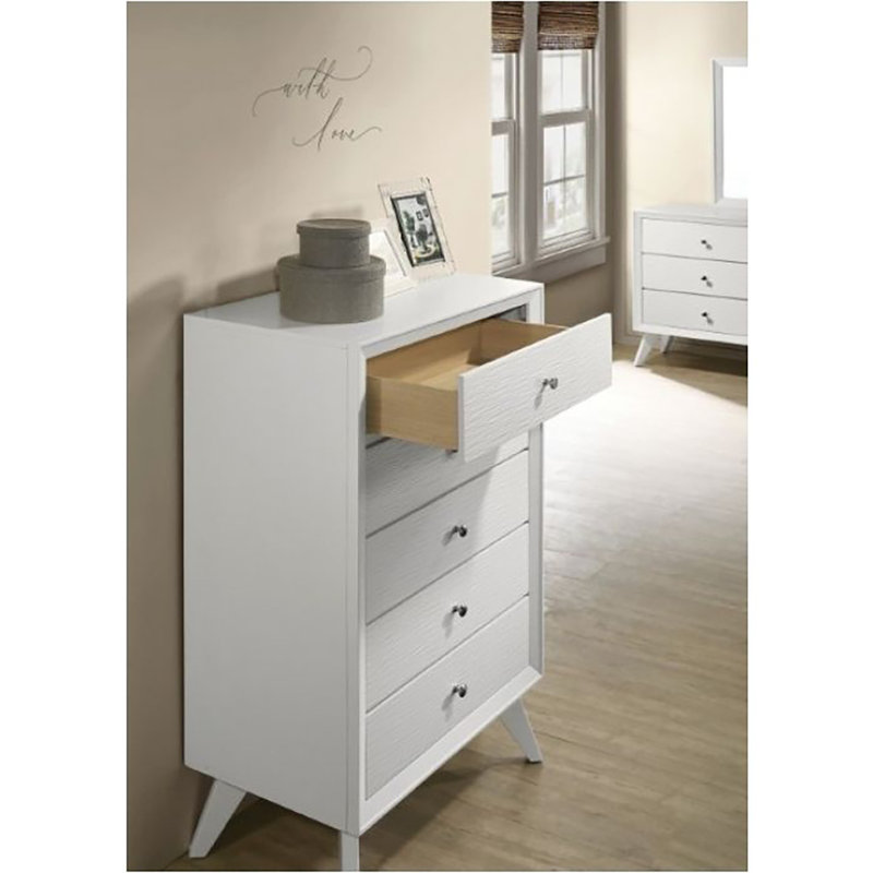 Commode l 30,38 po à 5 tiroirs Joansen
