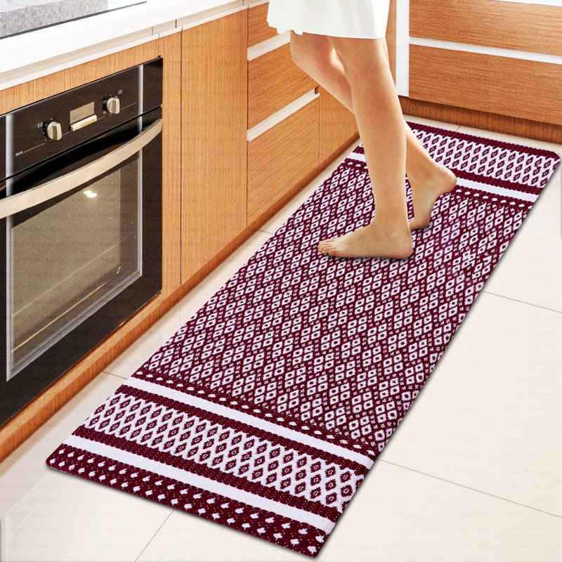 Tapis anti-fatigue Joseh, Rouge