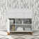 Storkcraft Modern 2 Drawer Dresser with Removable Changing Topper