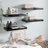 Wall Shelf  Wall Mounted Display Shelf for Photo Frame Set of 4-2119483723-2135169293