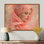 «Pink Romantic Soft Focus Siren Woman - Fashion Woman», reproduction d'art sur toile