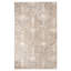 Carrera Damask Handmade Tufted Wool Stone Area Rug-16772684