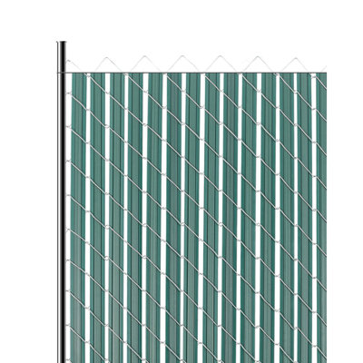 Chain Link Fence Privacy Slats Single-Wall for 5' High Fence Bottom Lock 