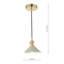 Hadano 1LT SUSPENSION BRASS WITH SHD-1456549805