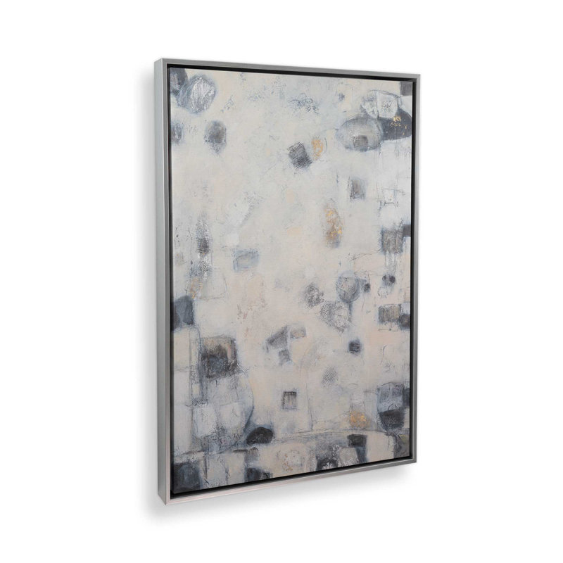 «Star Gazing I» par Beverly Crawford, reproduction d'art, H 16 po x l 12 po, Floater Framed Print without Mat Canvas