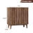 31.5" Fluted Buffet Cabinet With Storage