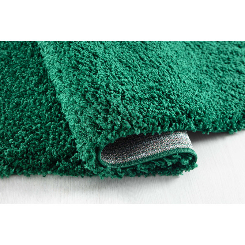 Esterly Solid Colour Shag Area Rug, Rectangle 200 x 290cm