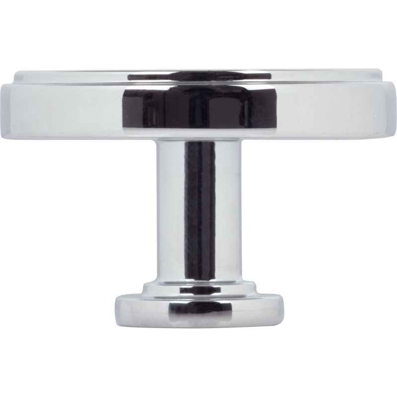 Richard Round Knob, Polished Chrome, 1 3/4"