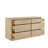 Ismail Danish-Inspired Modern 6-Drawer Dresser-109706835