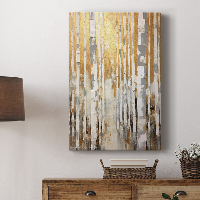 ABSTRACT Series CMXLV III - Gallery Cavas sur mesure, H 18 po x l 12 po
