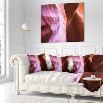 Coussin mauve dans le canyon de l'Antelope