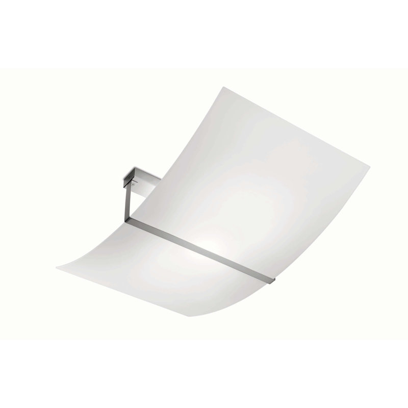 Emiliano Glass LED Flush Mount