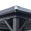 Pavillon de jardin permanent en métal L 10 pi. D Pavillon de jardin en aluminium-45401061