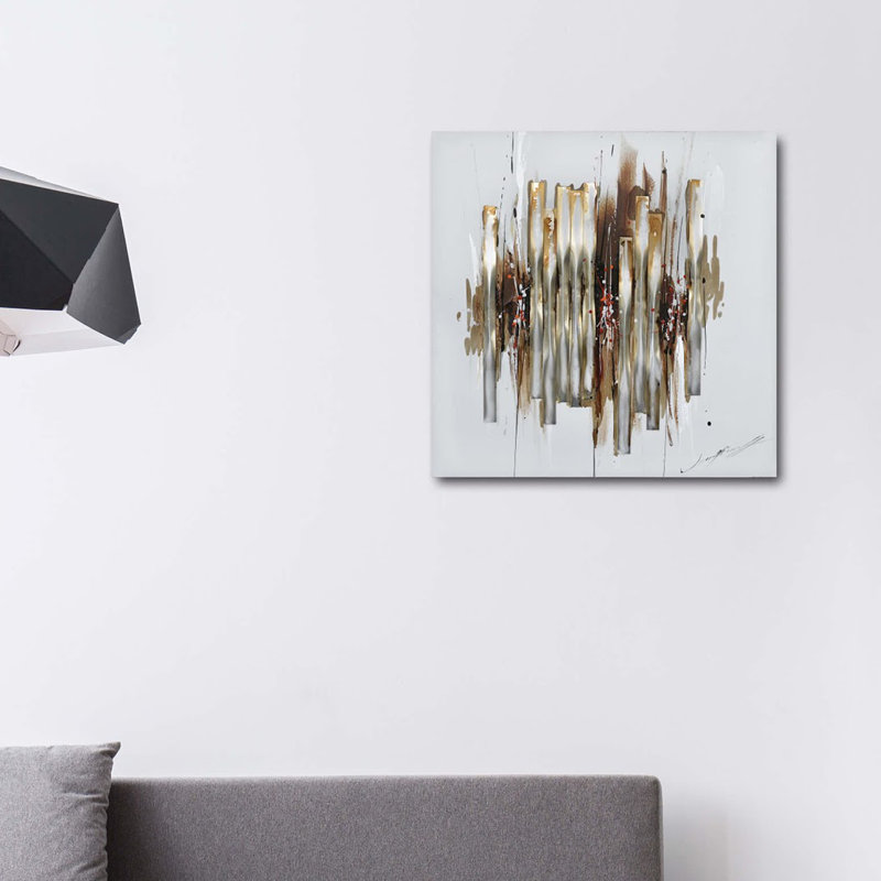 « big city », reproduction de peinture à l’huile sur toile tendue