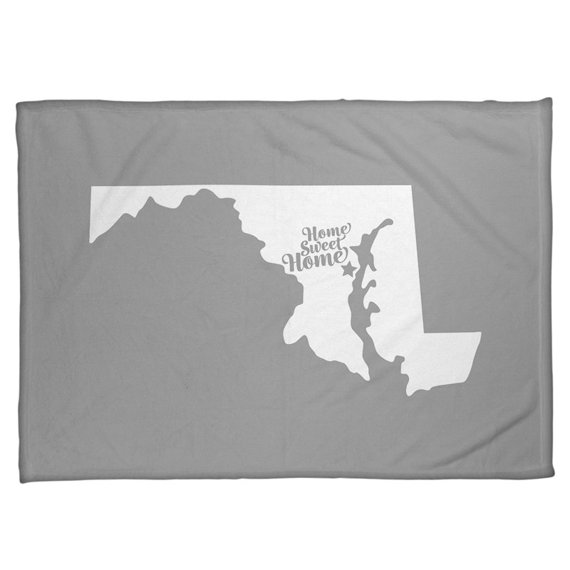 Jeté en polaires pour annapolis home, l 62,5 po x L 82,5 po, Gris