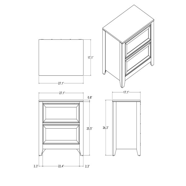 Dimensions du produit