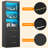 71" Tall Bookshelf With 3 Drawers & Led Light-804707348