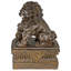 Chinese Guardian Male Foo Dog Figurine