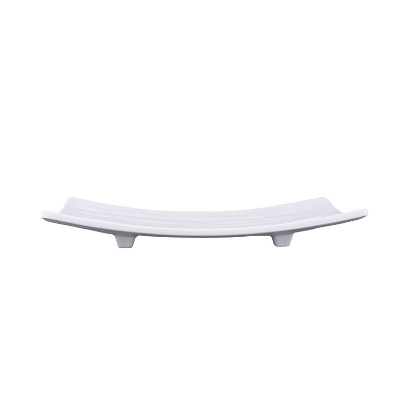 Elite Global Solutions Zen Melamine Platter, White