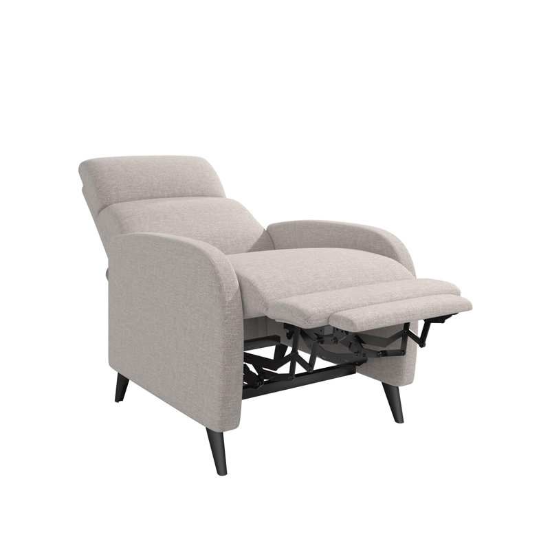 Fauteuil inclinable Bagtas, Mélange de polyester ivoire